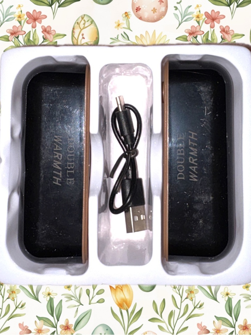 Beautiful Things USB Hand Warmers - Black and Brown